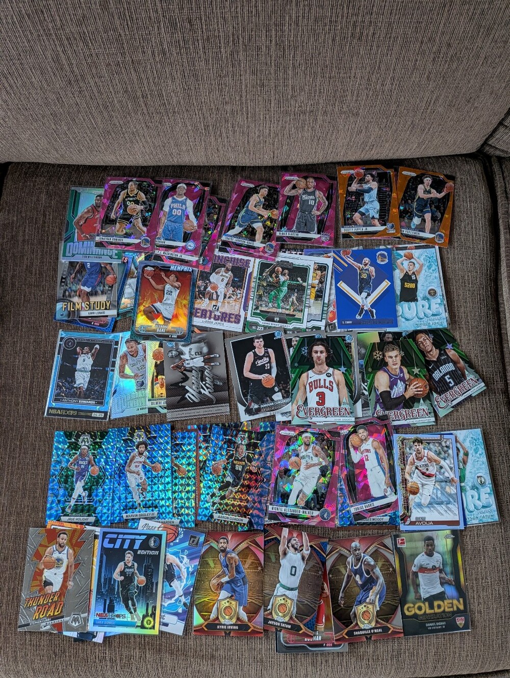 Lot Of Basketball Insert Cards (73 Total)